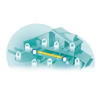 TP-Link Deco X60 Kaks sagedusala (2,4 GHz / 5 GHz) Wi-Fi 6 (802.11ax) Valge 2 Sisemodem – pilt 4