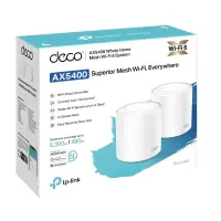 TP-Link Deco X60 Kaks sagedusala (2,4 GHz / 5 GHz) Wi-Fi 6 (802.11ax) Valge 2 Sisemodem – pilt 8