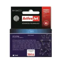 Action ActiveJet AH-364CCX (HP 364XL CB323EE)  Ink Cartridge, Cyan