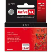 Action ActiveJet AC-510R (Canon PG-510)  Ink Cartridge, Black