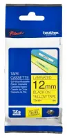 Brother | TZe-631 Laminated Tape | Black on Yellow | TZe | 8 m | 1.2 cm
