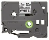 Brother | TZ-S231 Strong Adhesive Laminated Tape | Black on White | TZe | 8 m | 1.2 cm