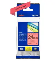 Brother | TZe-451 Laminated Tape | Black On Red | TZe | 8 m | 2.4 cm – pilt 3