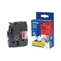 Brother | TZe-451 Laminated Tape | Black On Red | TZe | 8 m | 2.4 cm – pilt 7