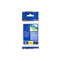 Brother | TZe-535 Laminated tape | White on Blue | TZe | 8 m | 1.2 cm