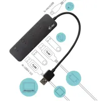 I-TEC USB 3.0 Metal HUB 4 Port – pilt 3