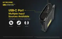 BATTERY CHARGER 4-SLOT/UM4 NITECORE – pilt 5
