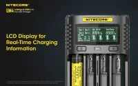 BATTERY CHARGER 4-SLOT/UM4 NITECORE – pilt 6