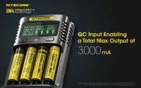 BATTERY CHARGER 4-SLOT/UM4 NITECORE – pilt 7