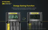 BATTERY CHARGER 4-SLOT/UM4 NITECORE – pilt 9