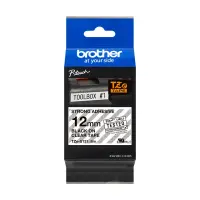 Brother | TZe-S131 Strong Adhesive Laminated Tape | Black on Clear | TZe | 8 m | 1.2 cm – pilt 5