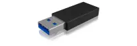 ICY BOX IB-CB015 USB Type-C 3.1 (Gen 2) USB Type-A 3.1 (Gen 2) Must – pilt 6