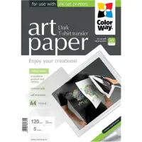 ART T-shirt transfer (dark) | Photo Paper | 120 g/m² | A4 | A4