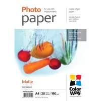 Matte Photo Paper | 190 g/m² | A4