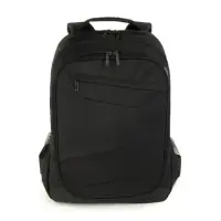 Tucano Lato Fits up to size 17 ", Black, Shoulder strap, Backpack