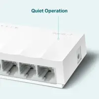 TP-Link LS1005 võrgulüliti Mittejuhitav Fast Ethernet (10/100) Valge – pilt 8