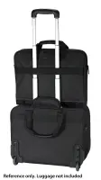 Asus | Nereus | Fits up to size 16 " | Messenger - Briefcase | Shoulder strap | Waterproof | Black – pilt 9