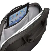 Case Logic | DLC115 | Fits up to size 15 " | Messenger - Briefcase | Shoulder strap | Black – pilt 13