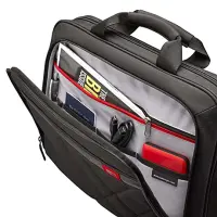 Case Logic | DLC115 | Fits up to size 15 " | Messenger - Briefcase | Shoulder strap | Black – pilt 20