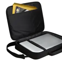 Case Logic | VNCI217 | Fits up to size 17.3 " | Messenger - Briefcase | Shoulder strap | Black – pilt 12