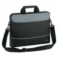 Targus | Intellect | Fits up to size 15.6 " | Messenger - Briefcase | Shoulder strap | Black/Grey – pilt 2