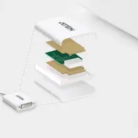 ATEN VC965-AT videokaabliadapter DisplayPort DVI-I Valge – pilt 8