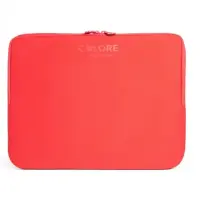 Tucano Colore Second Skin Fits up to size 12.5 ", Red, Sleeve,