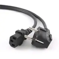 Cablexpert | Power cord (C13), VDE approved | Black