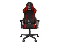 GEMBIRD Gaming chair black/red mesh
