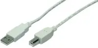Logilink | USB 2.0 connection cable | USB-A to USB-B USB A male | USB B male