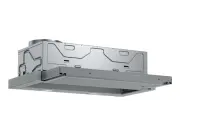 Bosch | Hood Serie 4 | DFL064A52 | Telescopic | Energy efficiency class A | Width 60 cm | 270 m³/h | Push Buttons | LED | Silver