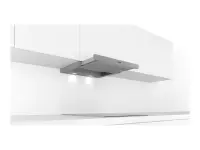 Bosch | Hood Serie 4 | DFL064A52 | Telescopic | Energy efficiency class A | Width 60 cm | 270 m³/h | Push Buttons | LED | Silver