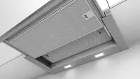 Bosch | Hood Serie 4 | DFL064A52 | Telescopic | Energy efficiency class A | Width 60 cm | 270 m³/h | Push Buttons | LED | Silver – pilt 9