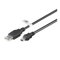 Logilink | USB MINI-B 5-pin 180 Cert 1.8m | USB-A to mini-USB Mini-USB B | USB A – pilt 2