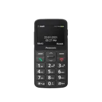 Panasonic | KX-TU160 | Easy Use Mobile Phone | Black | 2.4 " | TFT-LCD | Bluetooth | USB version USB-C | Built-in camera | Main camera resolution 0.3 MP