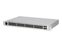 Ubiquiti | PRO 48 | 48-port, Layer 3 switch supporting 10G SFP+ connections with fanless cooling | Rack-mountable | L3