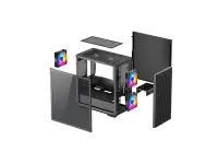 DeepCool MATREXX 40 3FS Micro Tower Must – pilt 26