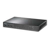 TP-LINK | 8-Port 10/100Mbps + 3-Port Gigabit Desktop Switch with 8-Port PoE+ | LS1008 | Unmanaged | Desktop | Power supply type External
