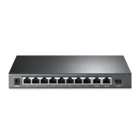 TP-LINK | 8-Port 10/100Mbps + 3-Port Gigabit Desktop Switch with 8-Port PoE+ | LS1008 | Unmanaged | Desktop | Power supply type External – pilt 2