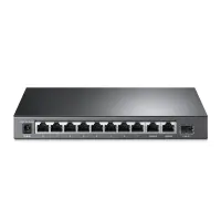 TP-LINK | 8-Port 10/100Mbps + 3-Port Gigabit Desktop Switch with 8-Port PoE+ | LS1008 | Unmanaged | Desktop | Power supply type External – pilt 6