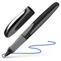 Pastapliiats SCHNEIDER RAY, 0,7mm, tumehall korpus, sinine tint – pilt 2