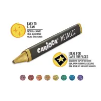 Näovärvid CARIOCA Mask Up Neon, 6 värvi – pilt 3