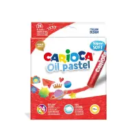 Õlipastellid CARIOCA Maxi, 24 tk