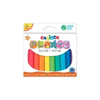 Plastiliin Carioca Plasty Bar, assortii, 10tk, 200g