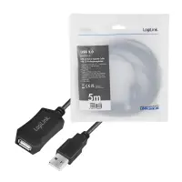 LogiLink UA0001A kaabli soomuutja USB Type-A Must – pilt 4