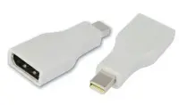 Logilink Adapter Mini DisplayPort to DisplayPort, Display Port FM, Mini DisplayPort M