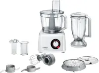 Bosch | Food Processor MultiTalent 8 | MC812W501 | 1000 W | Number of speeds 2 | Bowl capacity 3.9 L | Blender | White – pilt 19