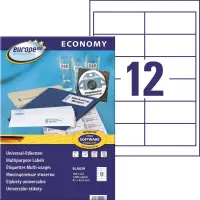 Etiketid AVERY Europe A4/100L 97x42,3mm