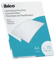 Lamineerimistaskud Ibico A4 75M. Gloss/100
