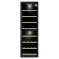 Caso | Smart Wine Cooler | WineExclusive 180 | Energy efficiency class G | Showcase | Free standing | Bottles capacity 180 bottles | Cooling type Compressor technology | Black